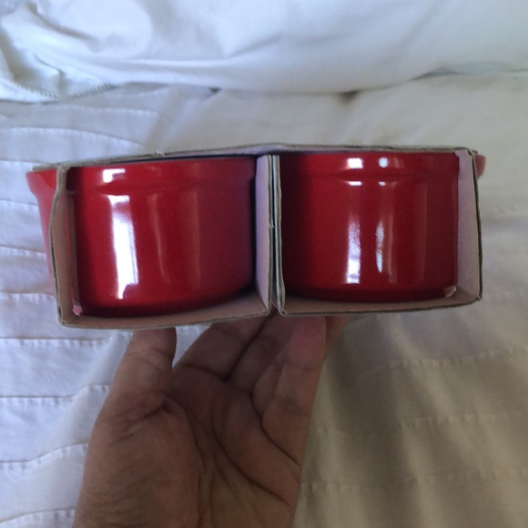 CUISINART•Red 4/5oz ceramic bakeware set - Picture 5 of 6